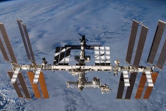 Die Internationale Raumstation.