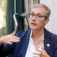 Aachens Oberbürgermeisterkandidatin Sibylle Keupen: Die Parteilose geht für die Grünen mit großem Vorsprung in die Stichwahl.