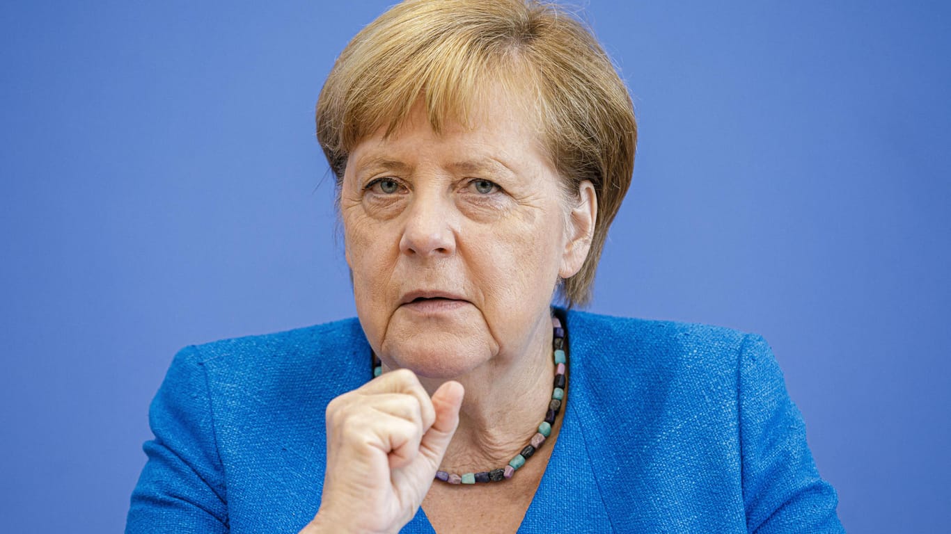 Angela Merkel: Die Bundeskanzlerin plant bis zur Kabinettssitzung eine Entscheidung zur Aufnahme der Flüchtlinge aus Moria.