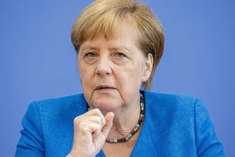Angela Merkel: Die Bundeskanzlerin plant bis zur Kabinettssitzung eine Entscheidung zur Aufnahme der Flüchtlinge aus Moria.