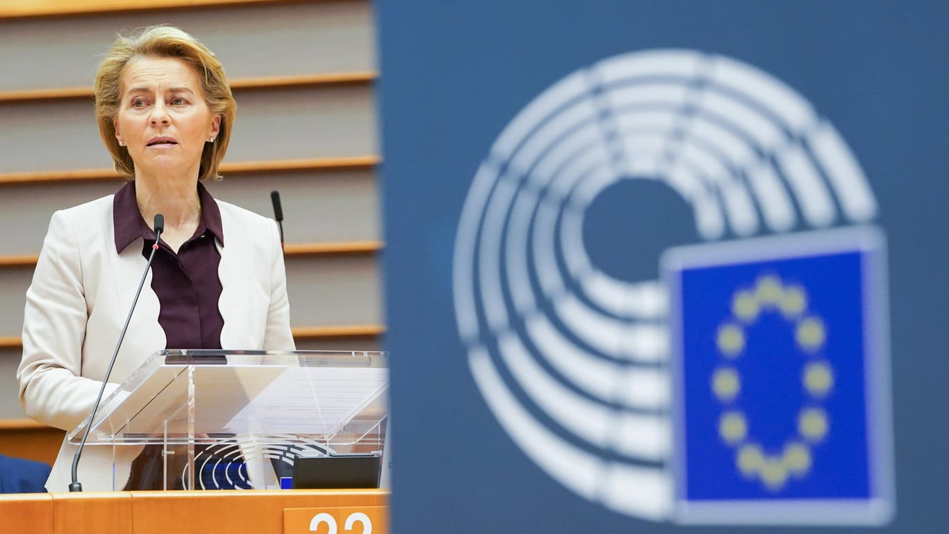 Ursula von der Leyen: In den Verhandlungen mit China schlägt die EU-Kommissionspräsidentin strenge Töne an.