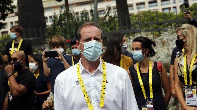 Tour-de-France-Direktor Christian Prudhomme kann seine Arbeit wieder aufnehmen.