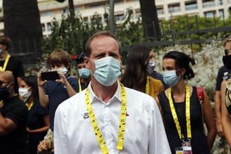 Tour-de-France-Direktor Christian Prudhomme kann seine Arbeit wieder aufnehmen.