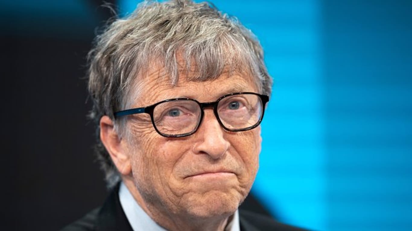 Bill Gates, Vorsitzender der Bill & Melinda Gates Foundation, über Gerüchte.