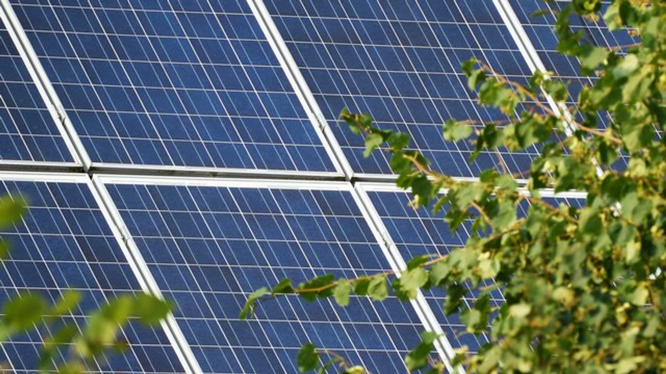 Photovoltaikanlagen müssen nicht immer - wie hier - auf Dächern angebracht werden.