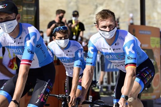 Auch André Greipel (r) steht beim Team Israel Start-up Nation unter Vertrag.