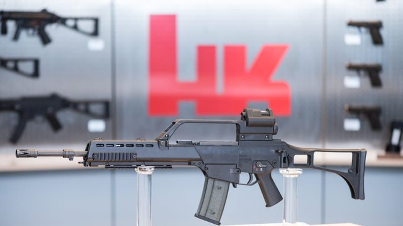Sturmgewehr G36 (Symbolbild): Der Waffenhersteller H&K überlegt, den Bund zu verklagen.