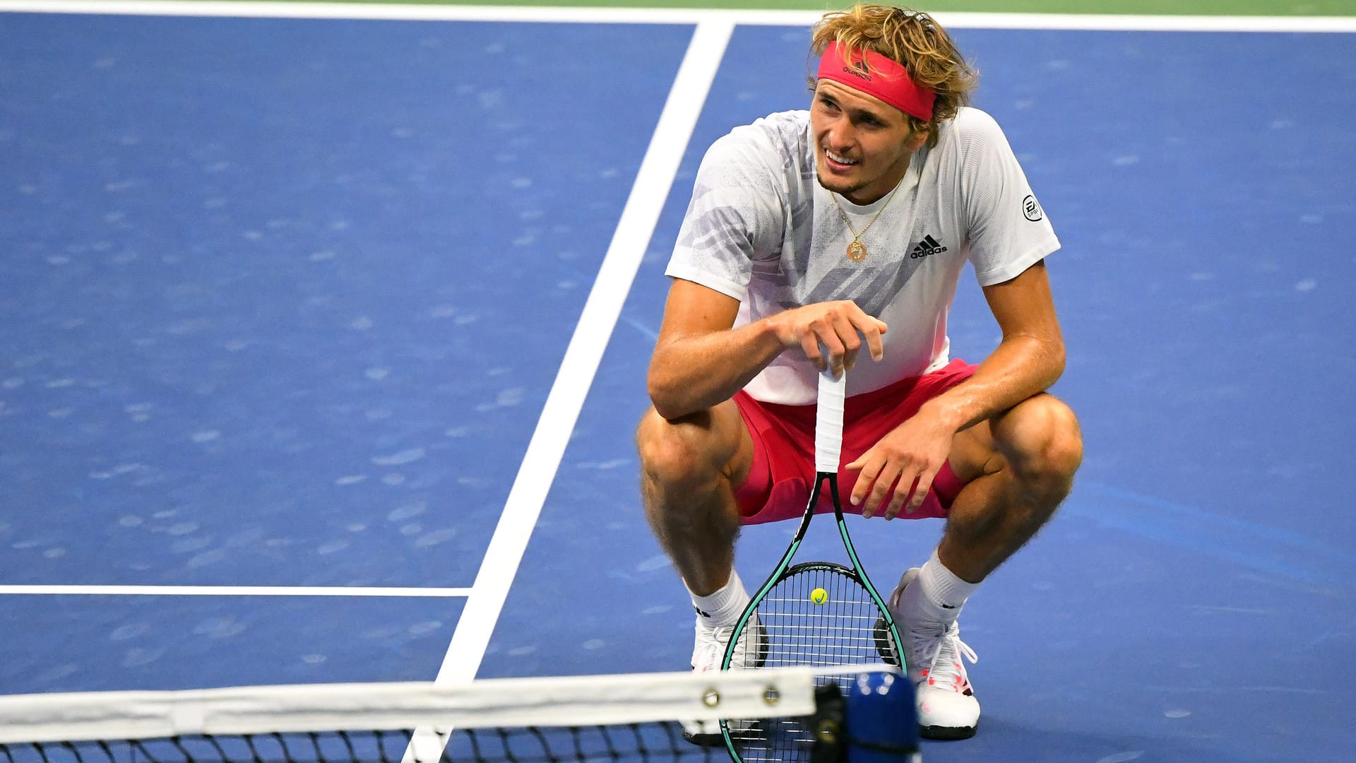 Alexander Zverev während der US Open: Der 23-Jährige konnte sein bisher bestes Ergebnis bei einem Grand Slam erspielen.