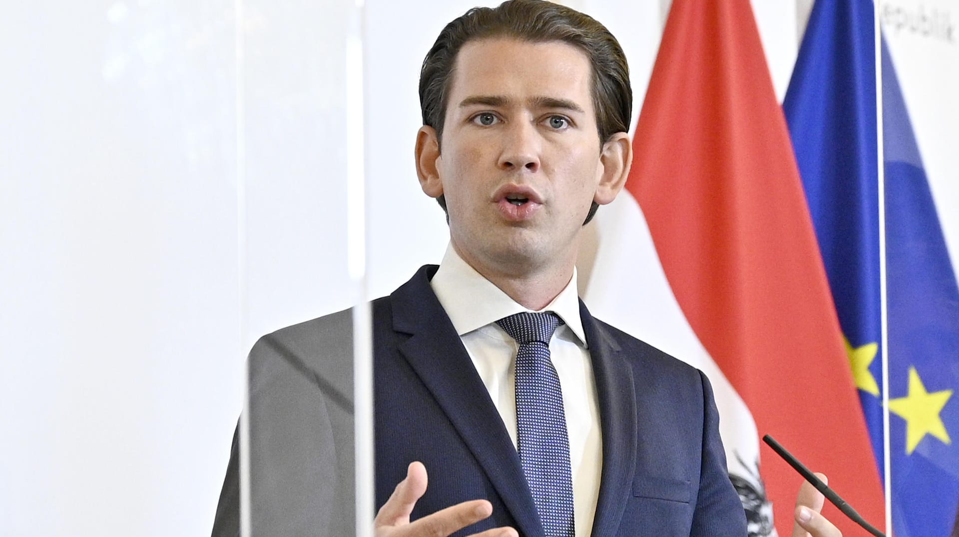 Sebastian Kurz (ÖVP): Österreichs Bundeskanzler hat sich erneut gegen eine Aufnahme von Flüchtlingen aus Griechenland ausgesprochen.