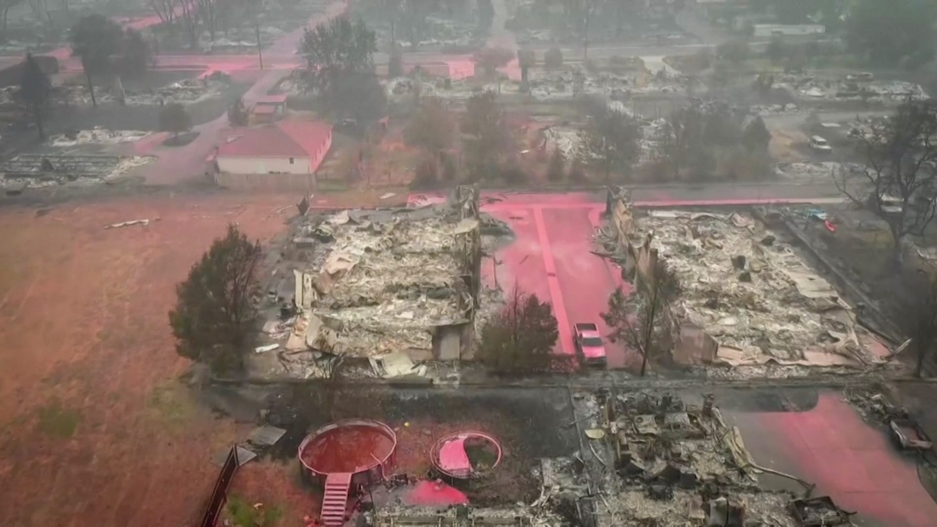 Luftaufnahmen zeigen apokalyptische Szenen in Oregon