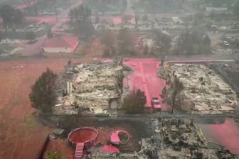 Luftaufnahmen zeigen apokalyptische Szenen in Oregon