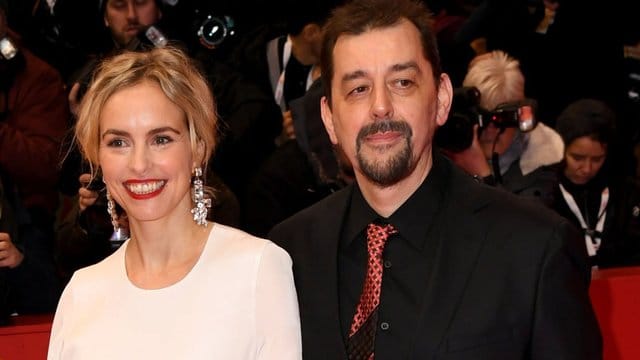 Die Schauspielerin Nina Hoss brachte im Februar ihren Mann, den Musikproduzenten Alex Silva, mit zur Berlinale.