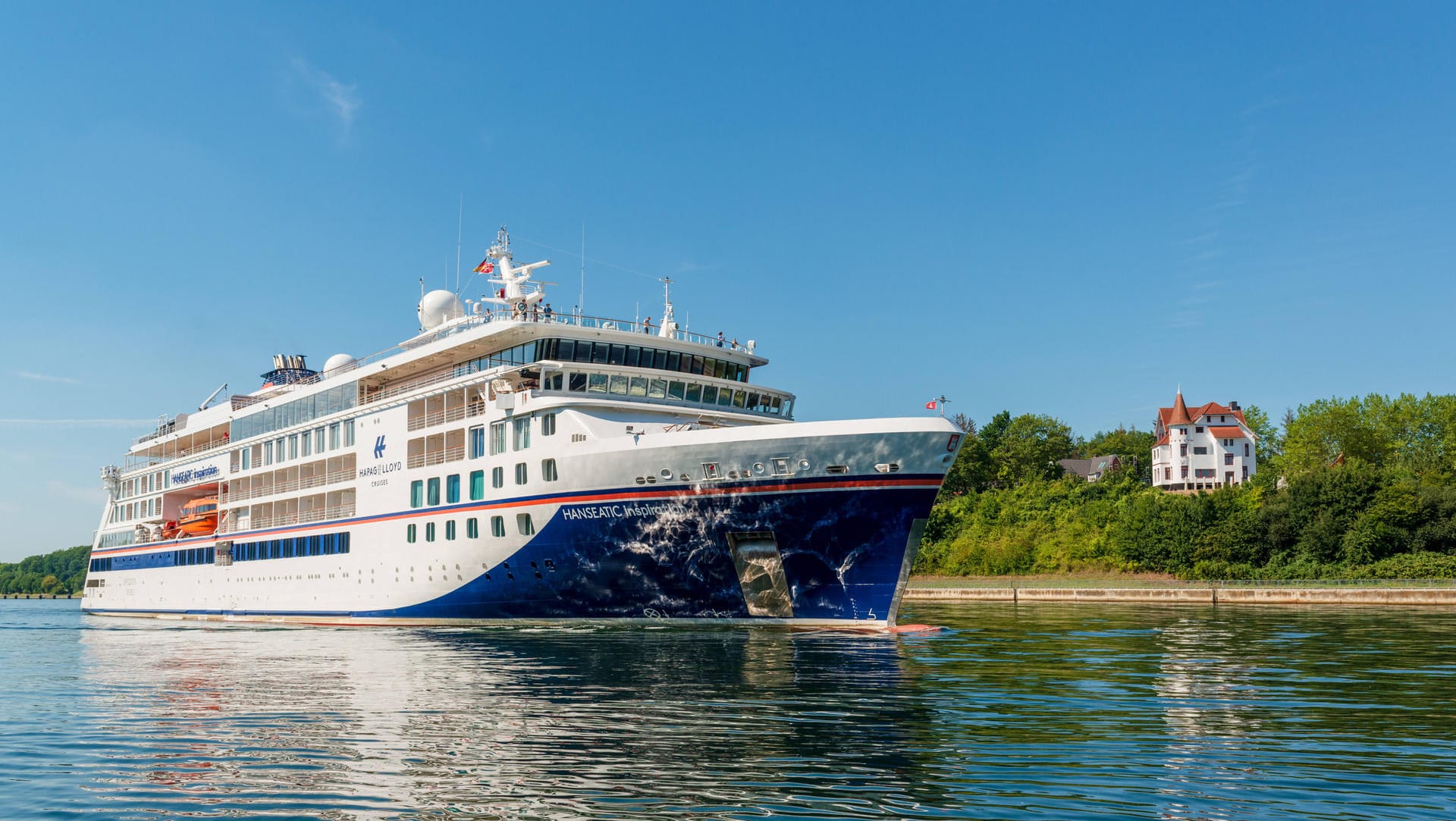 Ostsee-Kreuzfahrtschiff: Unter anderem gehören die Schiffe Hanseatic Inspiration und Europa zu Hapag-Lloyd Kreuzfahrten.