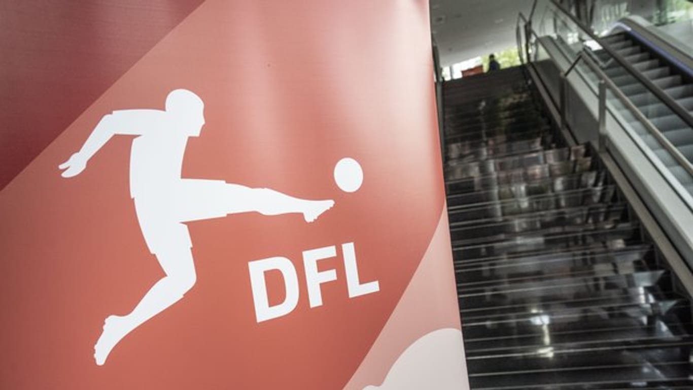Das Logo der DFL, Deutsche Fußball Liga GmbH.