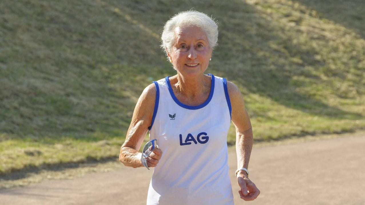 Melitta Czerwenka-Nagel: Die Seniorin zählt mit ihren 90 Jahren zu den weltweit erfolgreichsten Leistungssportlerinnen in den Laufdisziplinen.