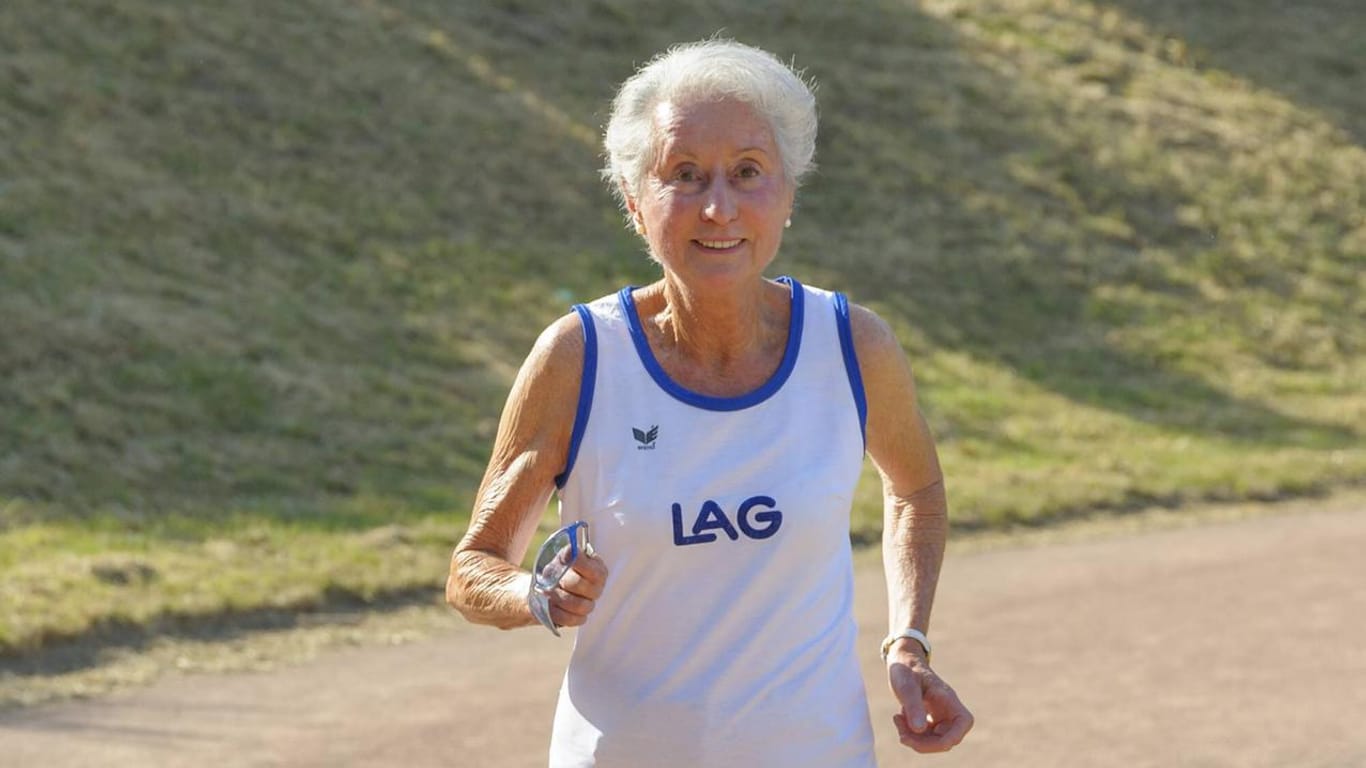 Melitta Czerwenka-Nagel: Die Seniorin zählt mit ihren 90 Jahren zu den weltweit erfolgreichsten Leistungssportlerinnen in den Laufdisziplinen.