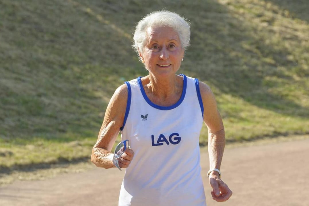 Melitta Czerwenka-Nagel: Die Seniorin zählt mit ihren 90 Jahren zu den weltweit erfolgreichsten Leistungssportlerinnen in den Laufdisziplinen.