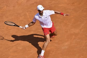 Novak Djokovic hat sein Auftaktmatch in Rom gewonnen.