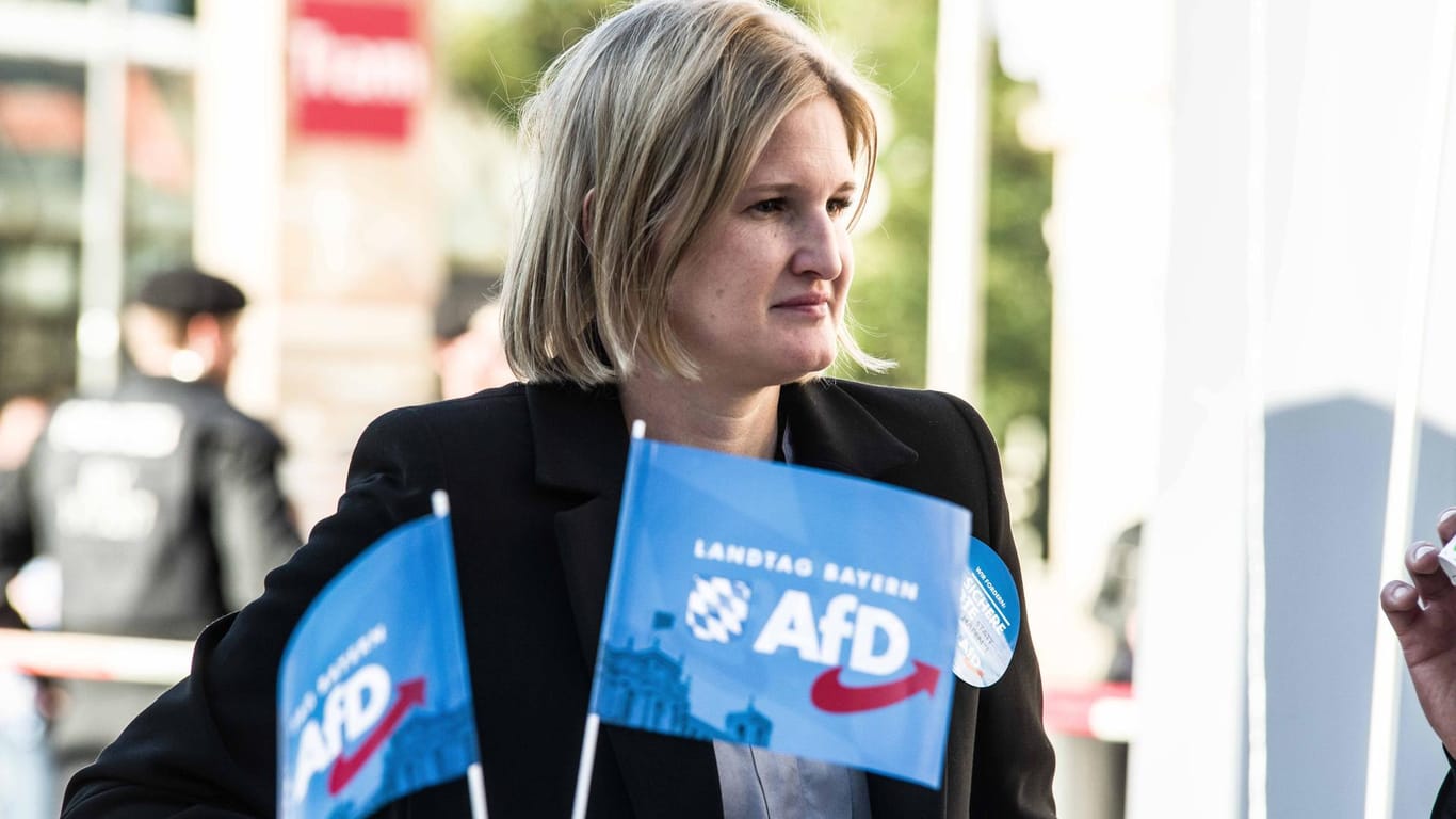 Kathrin Ebner-Steiner: Eine zwölfköpfige Gruppe eines AfD-Fraktionsflügels lehnt die Chefin ab.