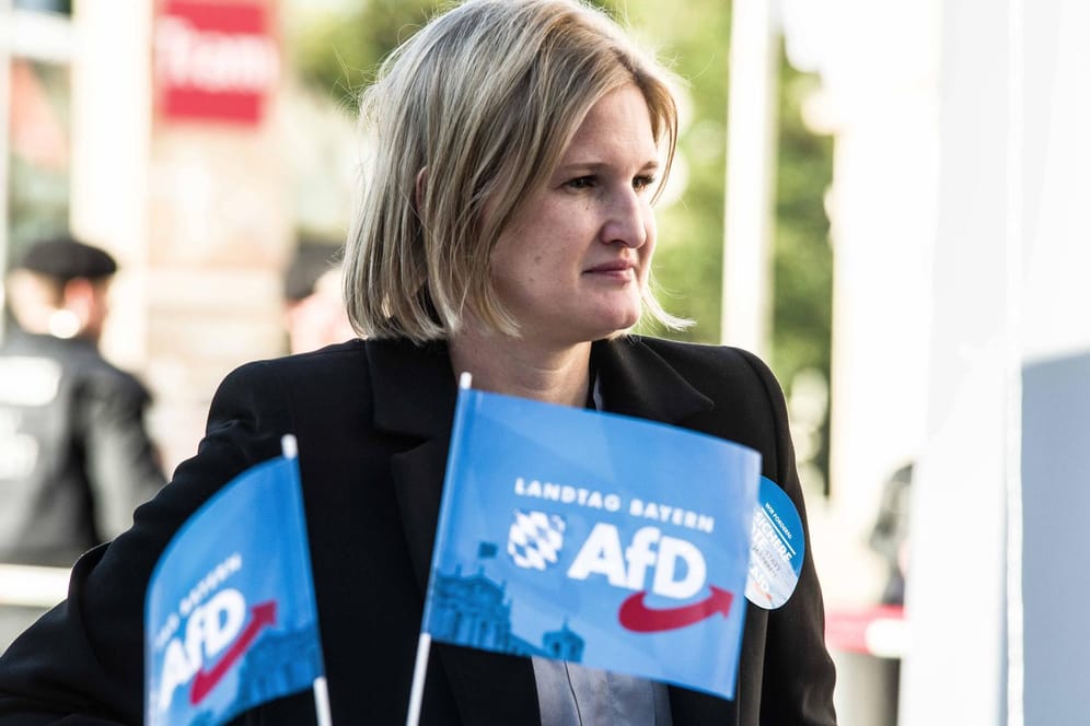 Kathrin Ebner-Steiner: Eine zwölfköpfige Gruppe eines AfD-Fraktionsflügels lehnt die Chefin ab.