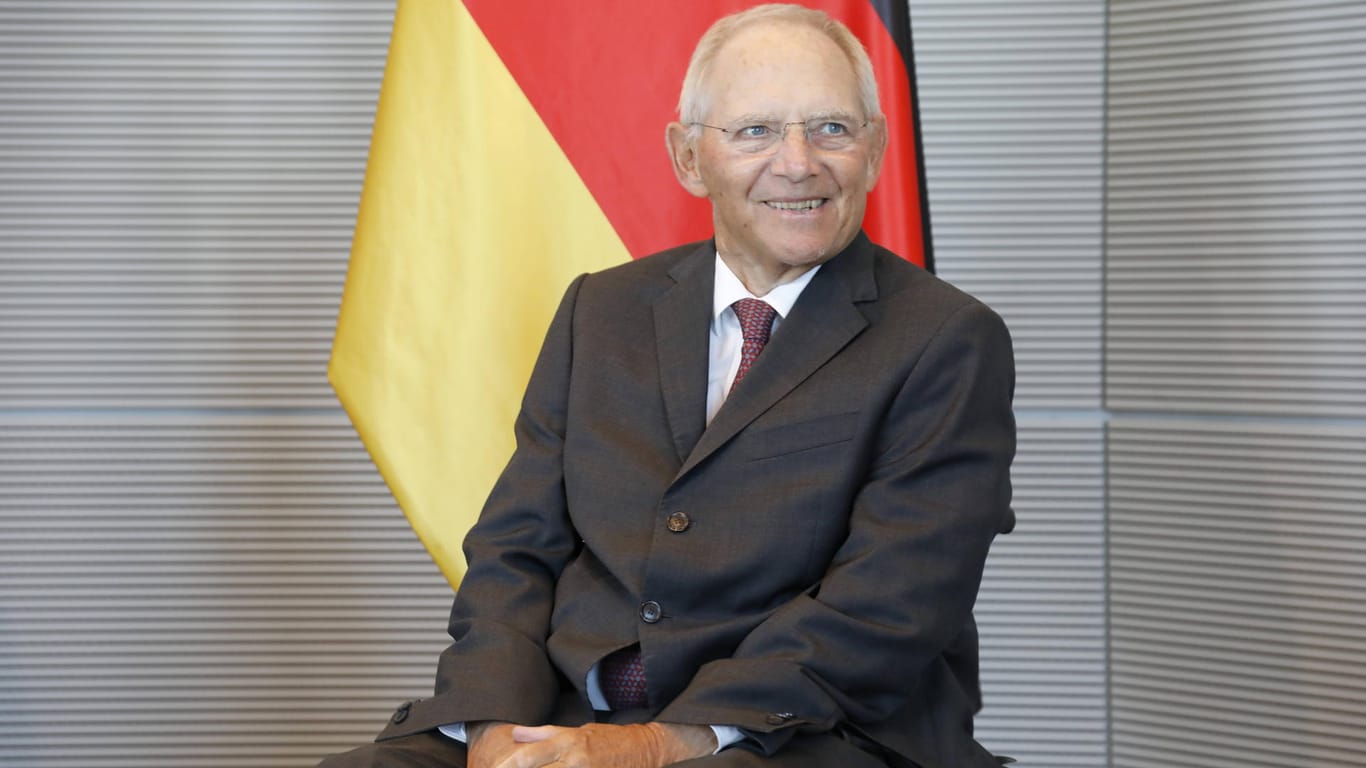 Bundestagspräsident Wolfgang Schäuble: Der 78-Jährige will erneut für den Bundestag kandidieren.
