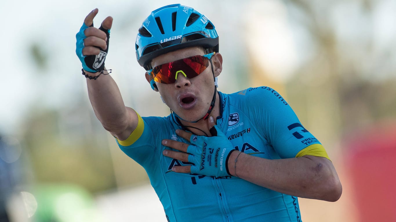 Miguel Angel Lopez Moreno: Der Kolumbianer gewinnt die 17. Etappe der Tour de France.