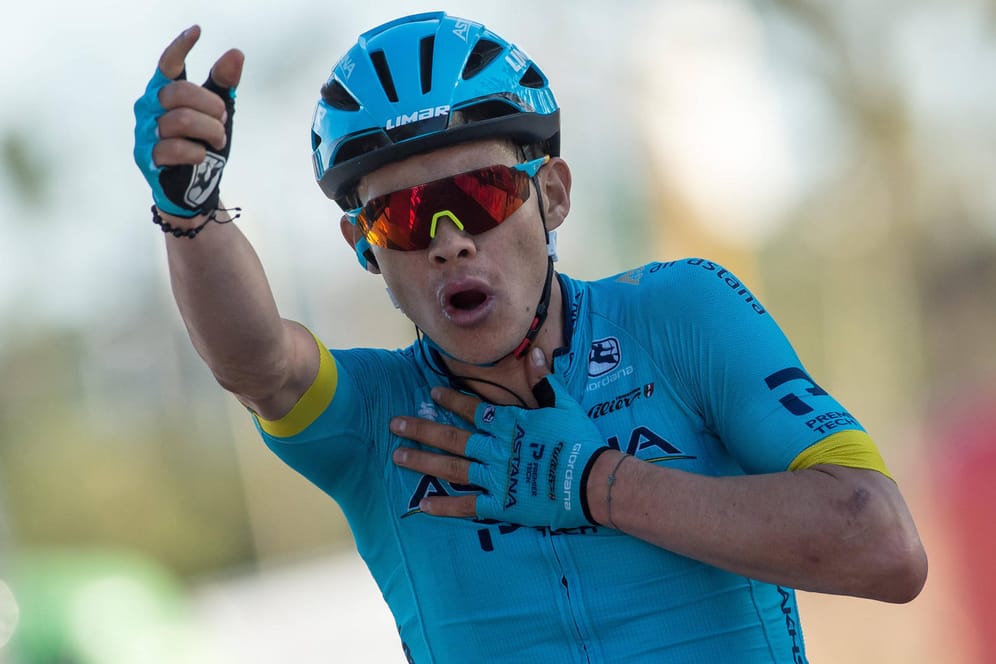 Miguel Angel Lopez Moreno: Der Kolumbianer gewinnt die 17. Etappe der Tour de France.