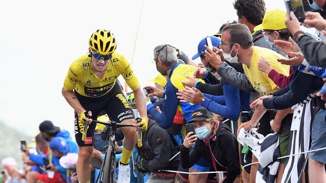 Primoz Roglic machte einen großen Schritt in Richtung Gesamtsieg bei der Tour de France. Primoz Roglic machte einen großen Schritt in Richtung Gesamtsieg bei der Tour de France.