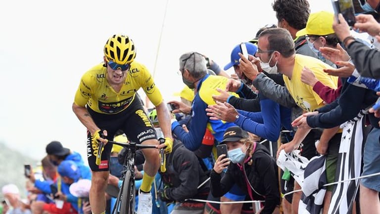 Primoz Roglic machte einen großen Schritt in Richtung Gesamtsieg bei der Tour de France.