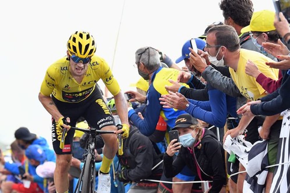 Primoz Roglic machte einen großen Schritt in Richtung Gesamtsieg bei der Tour de France.
