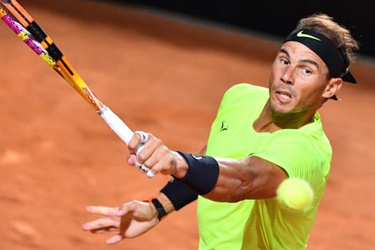 Rafael Nadal setzte sich in seinem Auftaktmatch in Rom locker durch.