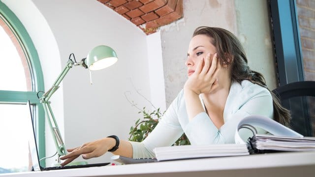 Routine im Job führt zu Langeweile und Frust.