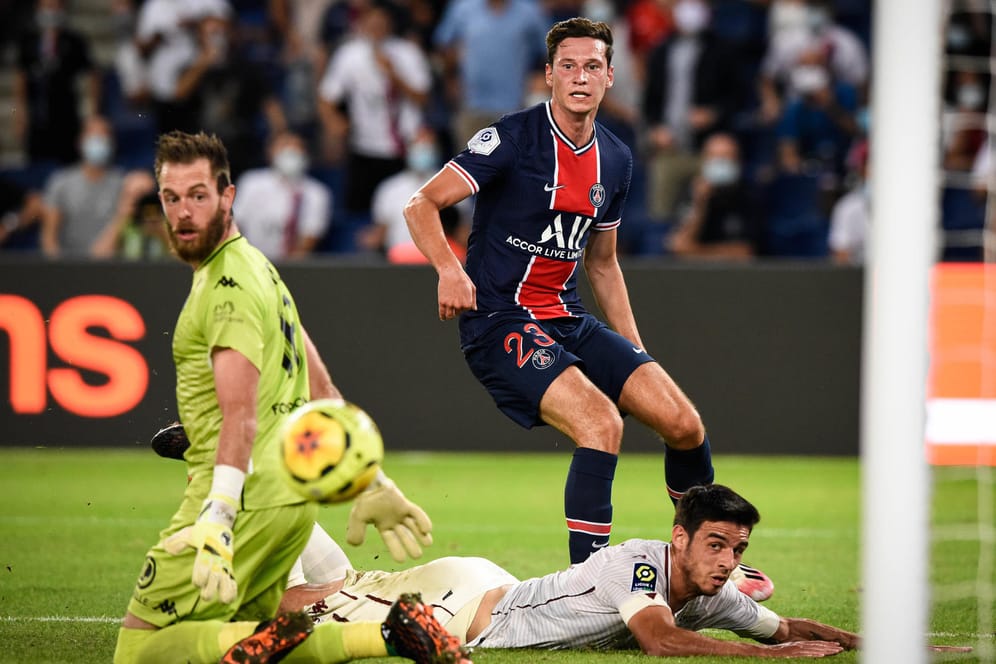 Julian Draxler: Der DFB-Nationalspieler rettete Paris Saint-Germain die ersten drei Punkte der Saison.
