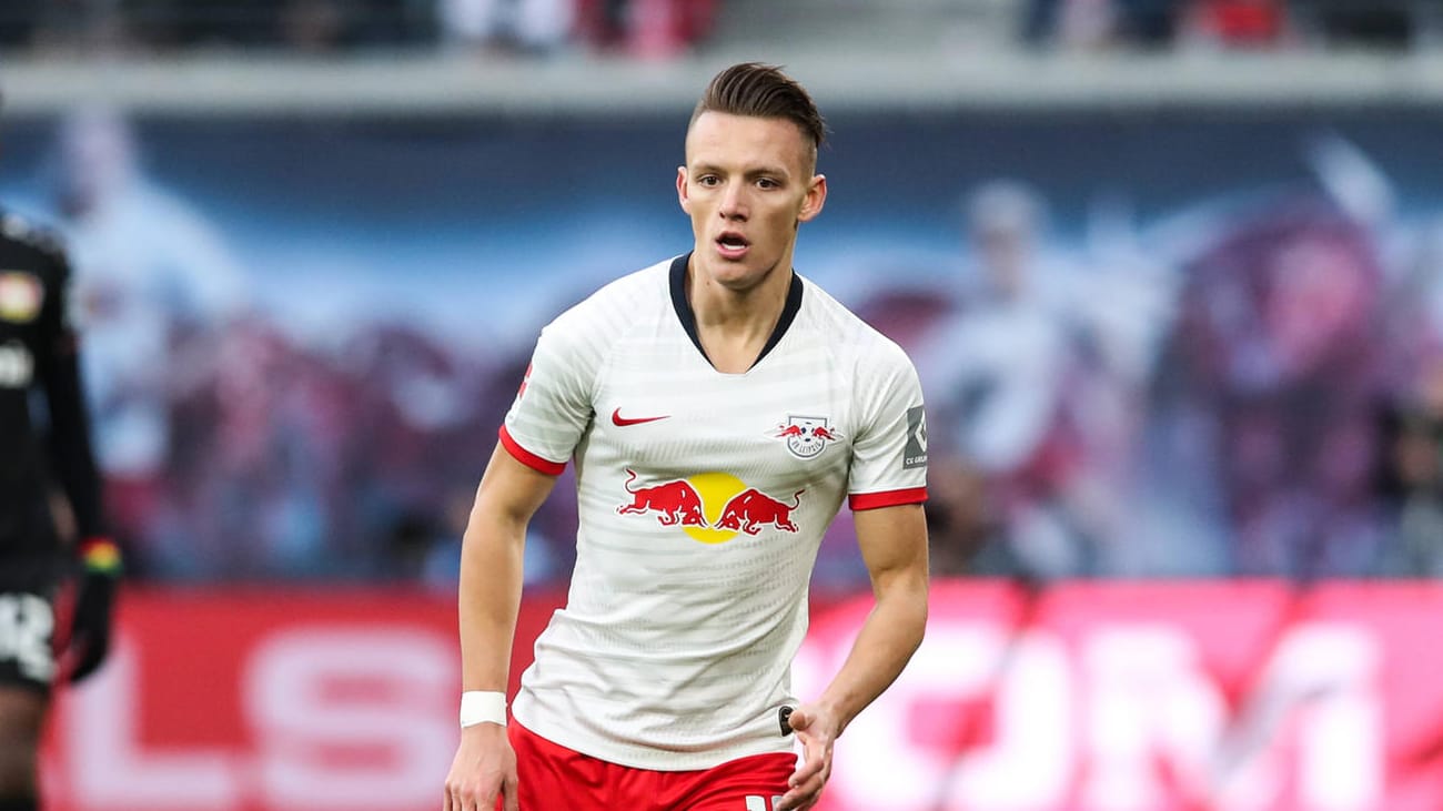 Hannes Wolf: Der Österreicher durfte das Trikot von RB Leipzig nur 53 Minuten tragen.