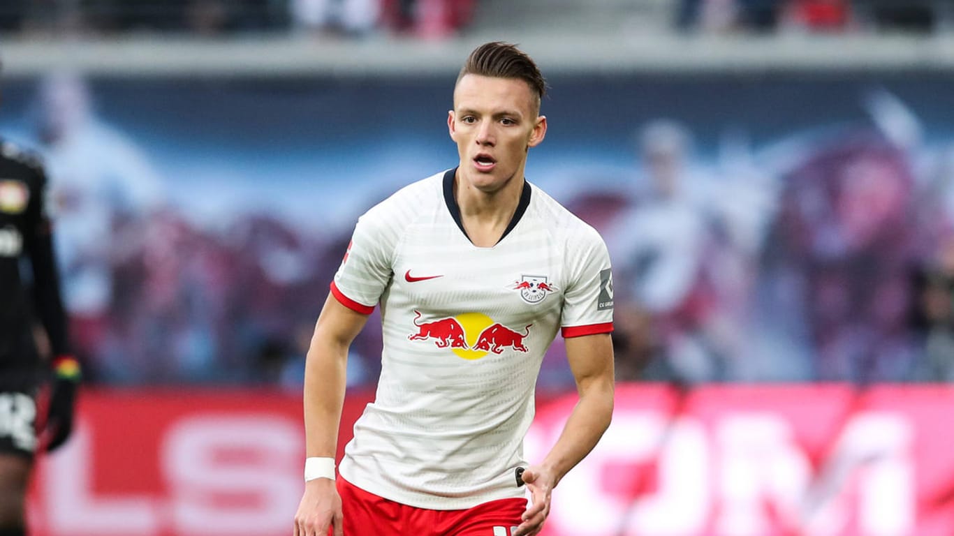 Hannes Wolf: Der Österreicher durfte das Trikot von RB Leipzig nur 53 Minuten tragen.
