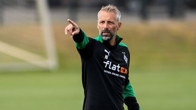 Mönchengladbachs Trainer Marco Rose sieht sein Team in voller Mannschaftsstärke gut aufgestellt. Mönchengladbachs Trainer Marco Rose sieht sein Team in voller Mannschaftsstärke gut aufgestellt.