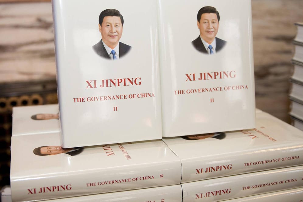 Chinas Regierungspropaganda: Das Land will den Büchern von Staats- und Parteichef Xi Jinping zu mehr Aufmerksamkeit verhelfen. Nun hilft Thalia mit "China-Regalen", die von Chinas Vertriebsgesellschaft vorgeschlagen werden (Archivfoto).