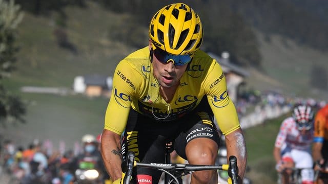 Für den Gesamtführenden Primoz Roglic droht auf der 19.