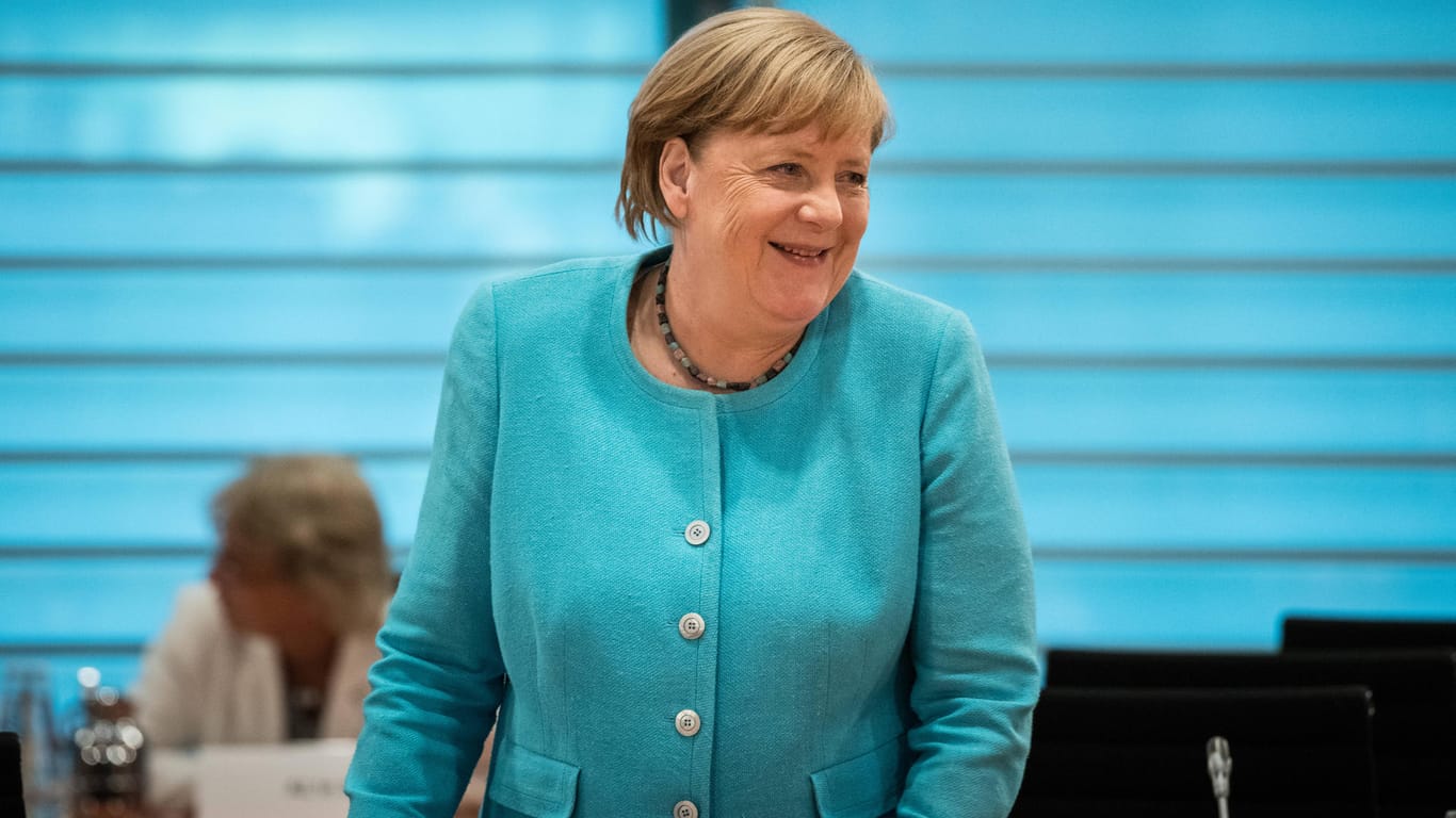 Bundeskanzlerin Angela Merkel: Die Umfragewerte der CDU bleiben weiterhin hoch.