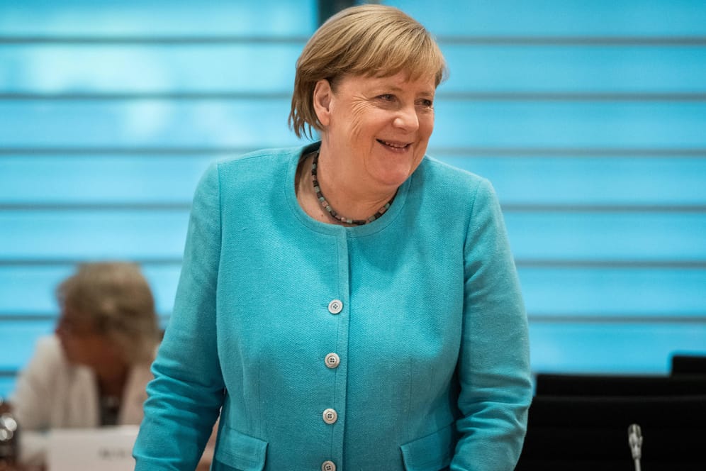 Bundeskanzlerin Angela Merkel: Die Umfragewerte der CDU bleiben weiterhin hoch.