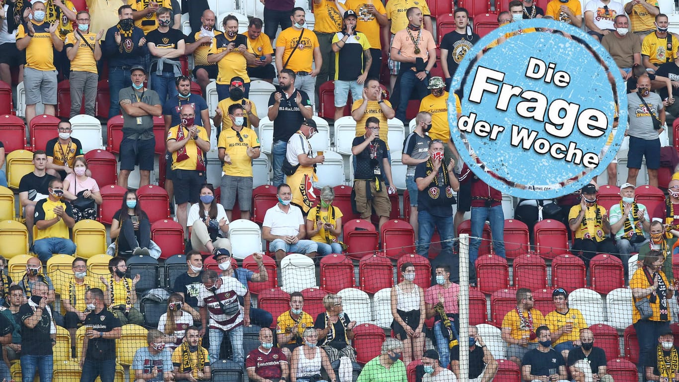 Fans im DFB-Pokal: Sechs Wochen lang gilt nun eine Testphase in der Bundesliga.