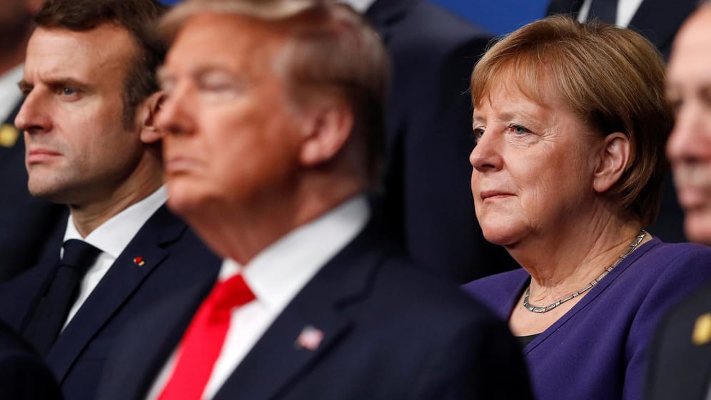 Donald Trump und Angela Merkel: Deutschland soll Europas Leitnation werden, sagt Bestsellerautor Geert Mak.