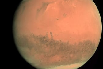 Aufnahme der Europäischen Weltraumagentur ESA/ESOC von Februar 2007 vom Planeten Mars.