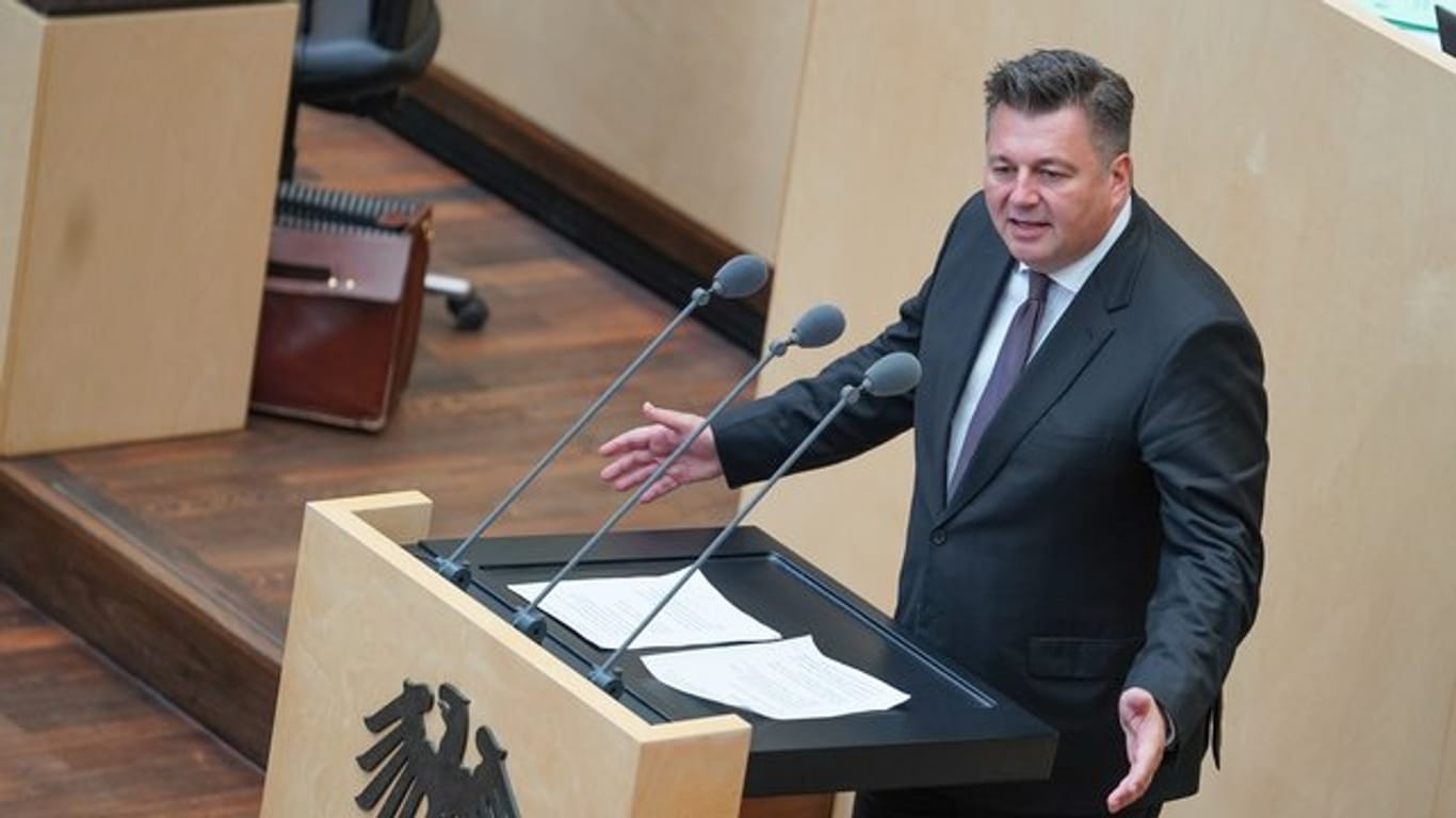 Der Berliner Innensenator Andreas Geisel (SPD)