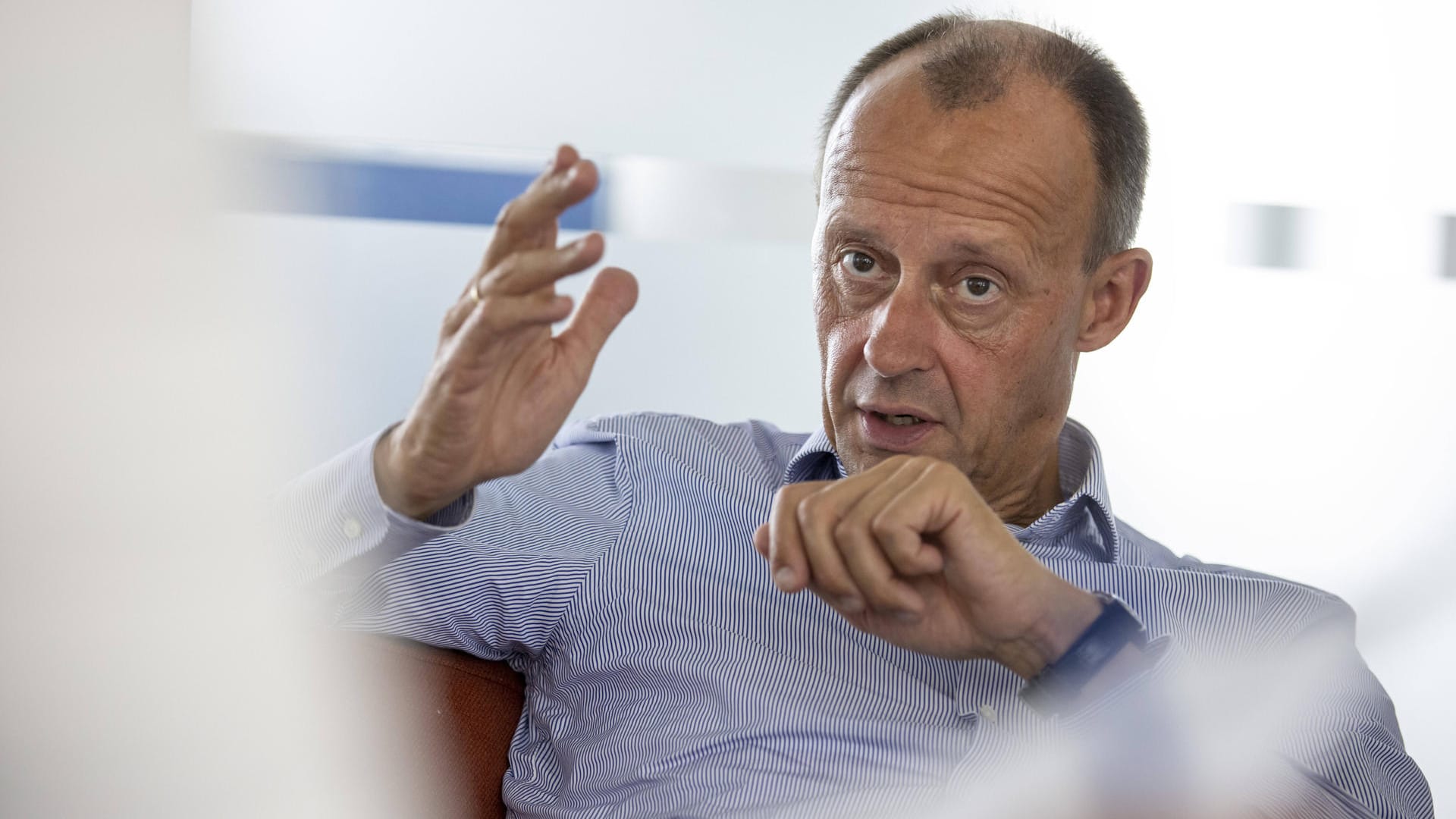 Friedrich Merz: Der CDU-Politiker betonte, wie wichtig es sei, sich bei der Asylpolitik an geltende Regeln zu halten. (Archivbild)