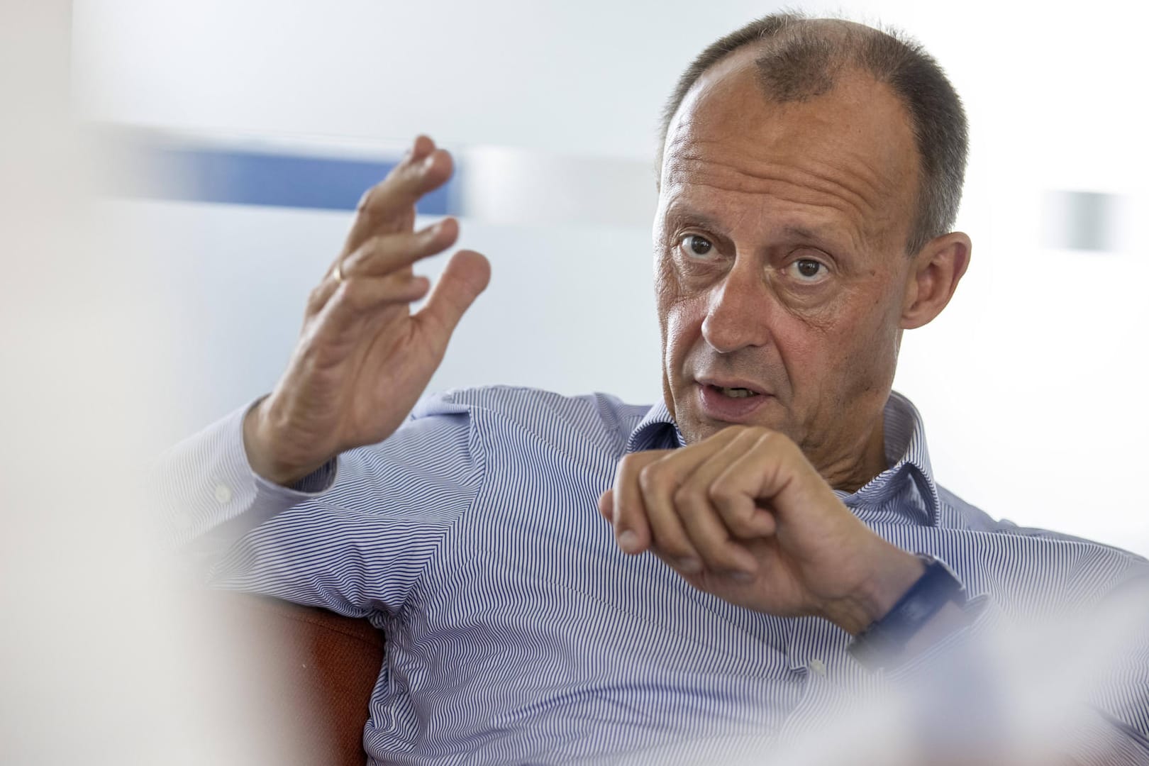 Friedrich Merz: Der CDU-Politiker betonte, wie wichtig es sei, sich bei der Asylpolitik an geltende Regeln zu halten. (Archivbild)