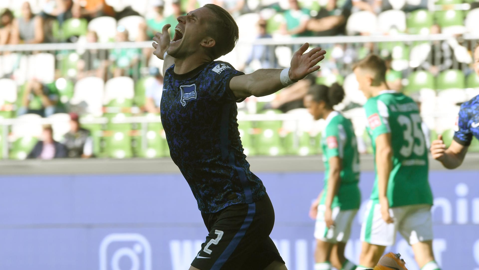 Wichtiger Herthaner: Außenverteidiger Peter Pekarik machte in Bremen ein starkes Spiel und erzielte einen Treffer. Wichtiger Herthaner: Außenverteidiger Peter Pekarik machte in Bremen ein starkes Spiel und erzielte einen Treffer.