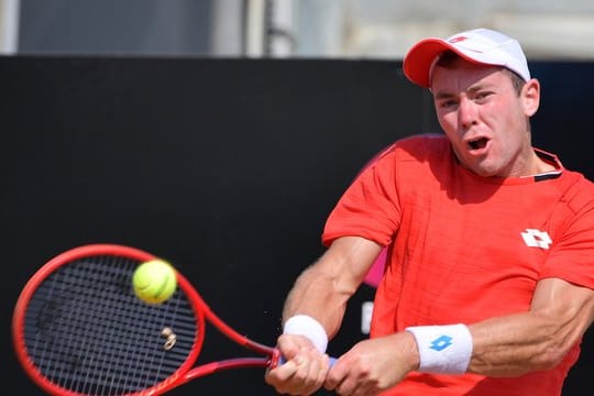 Dominik Koepfer ist in Rom an Novak Djokovic gescheitert.