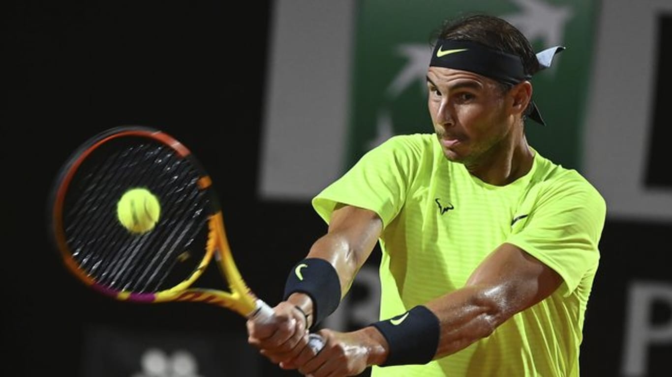 Rafael Nadal ist beim ATP-Tennisturnier in Rom ausgeschieden.