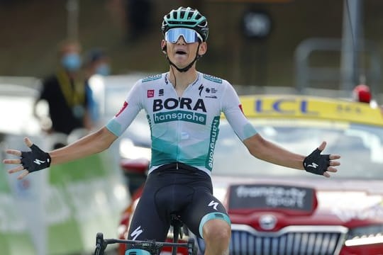 Machte bei der Tour de France auf sich aufmerksam: Lennard Kämna.